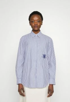 MAX&Co. Button-down Blouse - Navy Blue