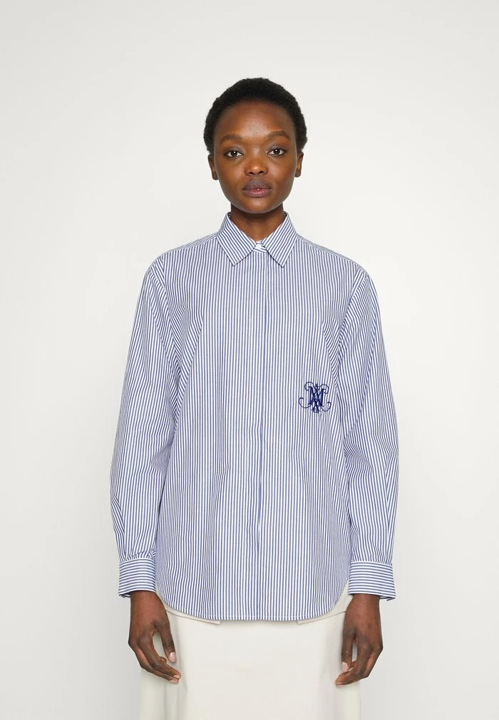 Button-down blouse - navy blue MAX&Co. Button-down Blouse - Navy Blue -Max & Co.Sales e08f5398e4da49f1a04b69b96663496a