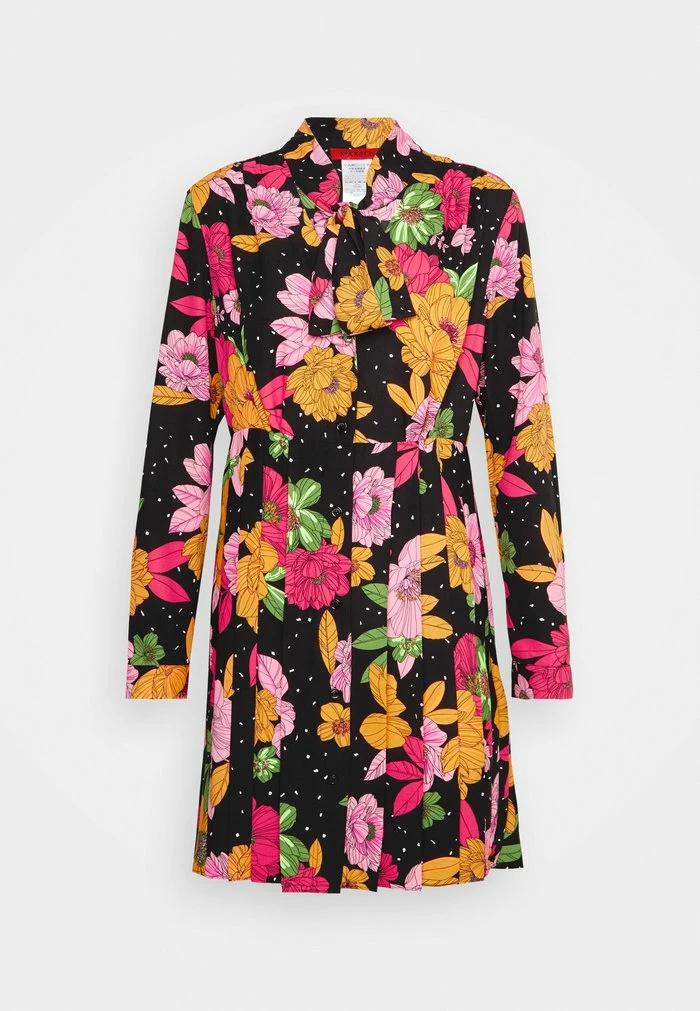 LIANA - Day dress - black pattern MAX&Co. LIANA - Day Dress - Black Pattern -Max & Co.Sales e61da549a0374ceab343b3f2d6161b5f