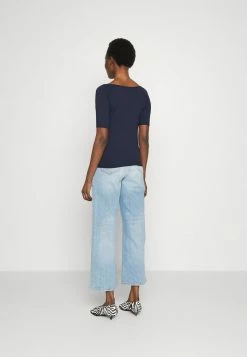 MAX&Co. PLETTRO - Basic T-shirt - Navy Blue -Max & Co.Sales ee65cbffaa0747ccbd714680586d88ec