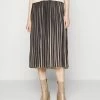 MAX&Co. CROMA - Pleated Skirt - Black Pattern