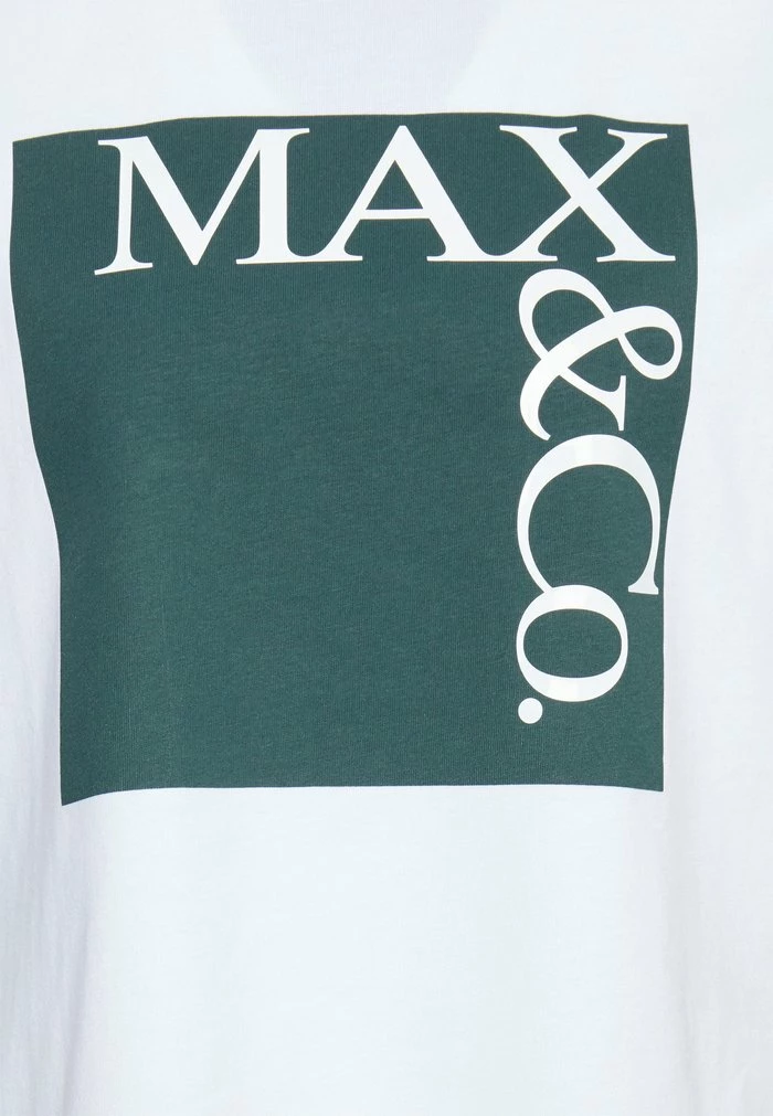 TEE - Print T-shirt - dark green MAX&Co. TEE - Print T-shirt - Dark Green -Max & Co.Sales f2fbaa4f866f4983a4c484b3208ddd93